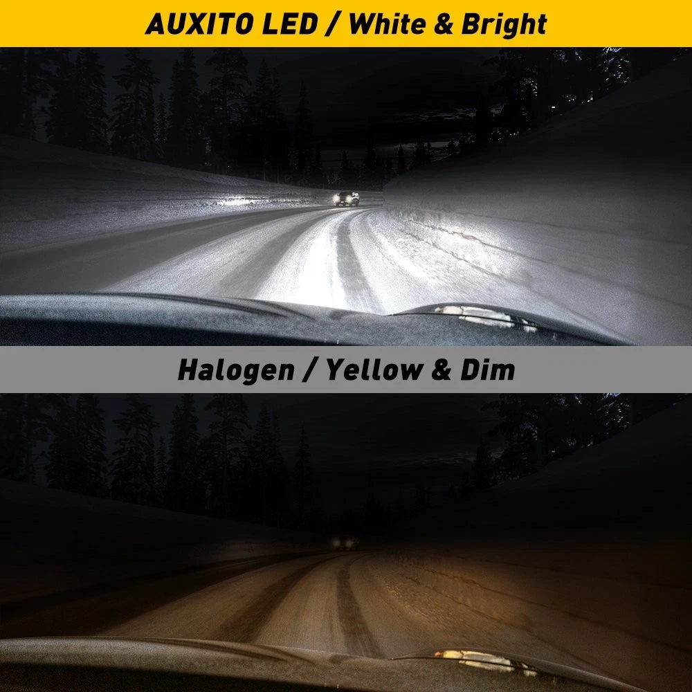 2X HB4 9006 LED Headlight Bulbs for Low Beam (Plug&Play)