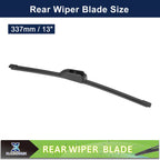 2X Rear Windshield Wiper Blade for Hyundai Elantra (2012–2017)