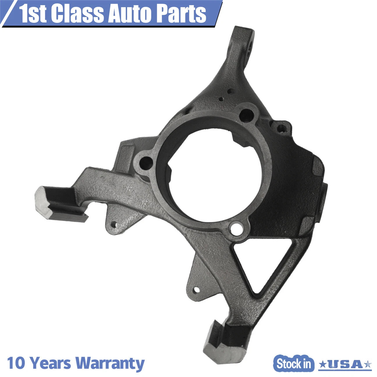 Pair Front Steering Knuckles for Jeep Grand Cherokee Wrangler Comanche (1990–2006)