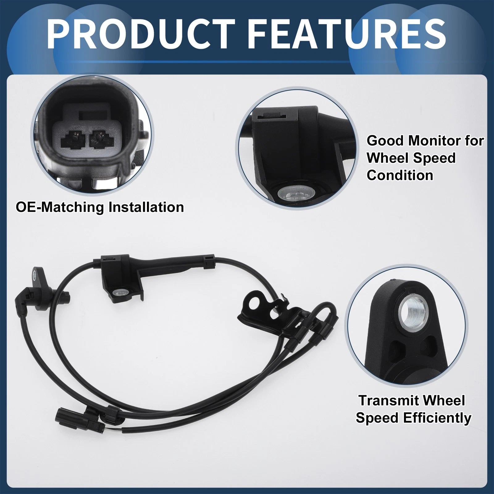 ABS Wheel Speed Sensor No. 8954302090 for Toyota Corolla (2009–2019)