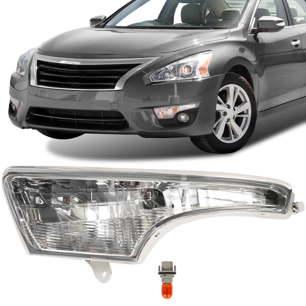 Left Side Front Bumper Turn Signal Light Lamp for Nissan Altima (2013–2018)