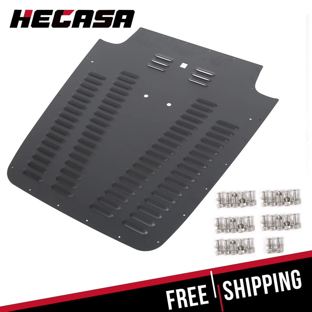 Aluminum Alloy Vented Hood Louver for Jeep Wrangler TJ/LJ (2003–2006)