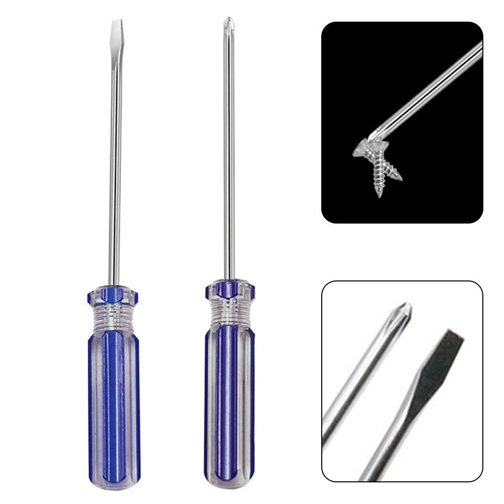 Heavy Duty Slotted & Cross Screwdriver Set for Furniture Repair