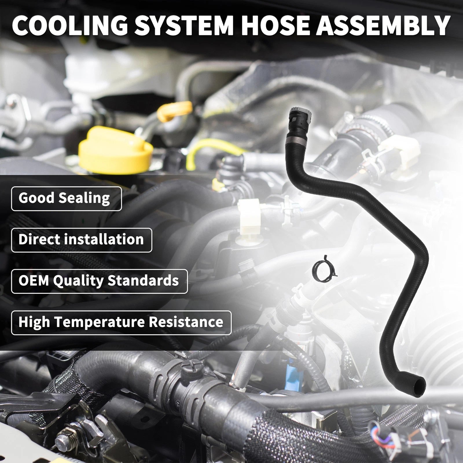 Cooling System Hose Assembly for Ford C-MAX (2010–2019) No. 8V6118C553ADG