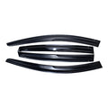 Mugen Style Window Visors Rain Guard for Subaru Impreza Hatchback (2017–2023)