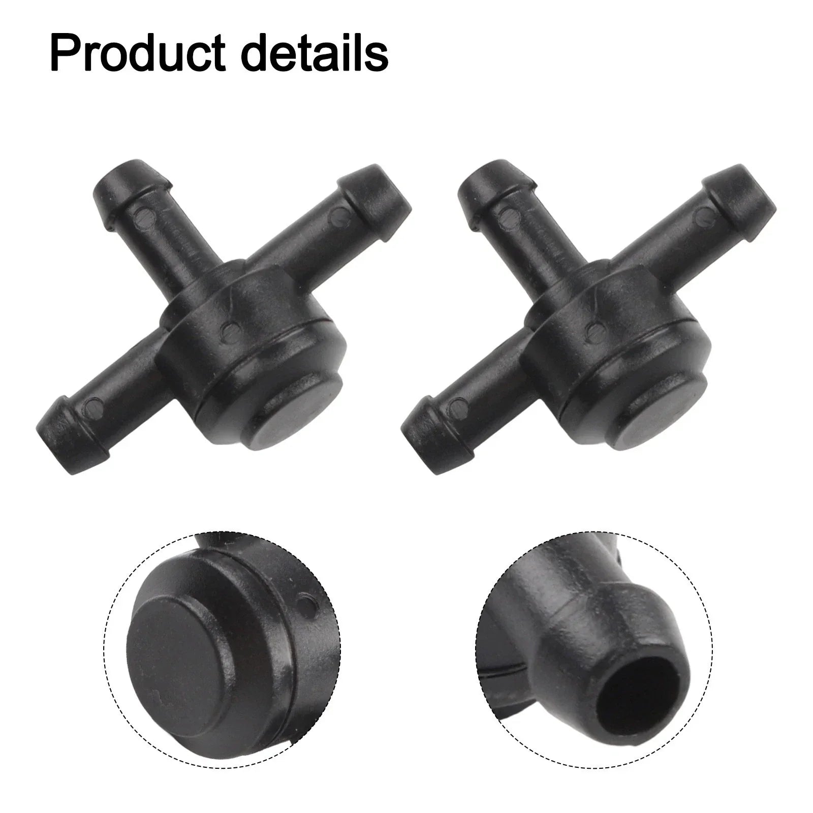 Washer Valve Set Black Plastic for C30 C70 S40 S60 S80 V50 V70 XC60