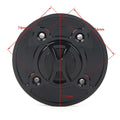 CNC Blue Fuel Gas Tank Cap Keyless for Kawasaki Ninja 400, 650, Z900, Versys 1000