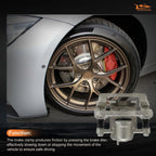 Brake Calipers w/ Bracket Kit Pair for Hyundai Sonata (2006–2008) Rear Right