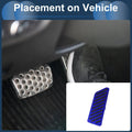 Footrest Pedal Pad Cover for Honda CR-V (2017-2024) - 1 x Blue