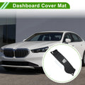 Dashboard Cover for BMW 5 (2010-2016) Dash Mat Carpet Black Red