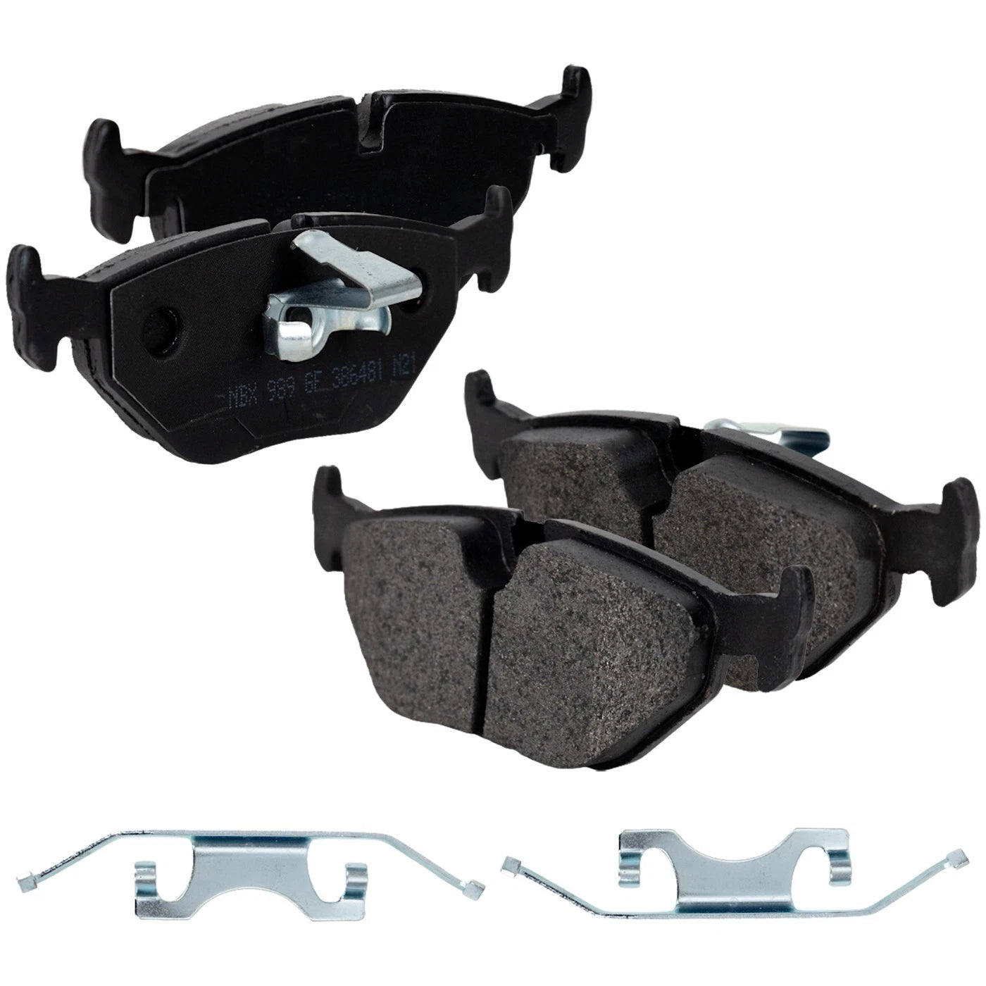 Rear Semi-Metallic Brake Pad Set for BMW 325i, 323i (1992–2005)