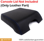 Center Console Armrest Cover for Ford F150 (2015–2020) Blue Stitch