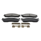 Set of 4 Bosch QuietCast Front Disc Brake Pads for Ram 1500 2500 3500 4000 (2010–2023)