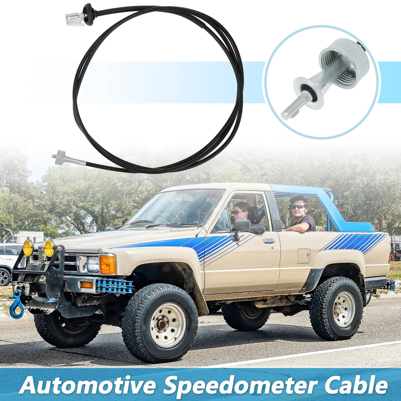 Speedometer Cable No. 8371089124/A0370A0020 for Toyota Pickup 4Runner (1984–1988)