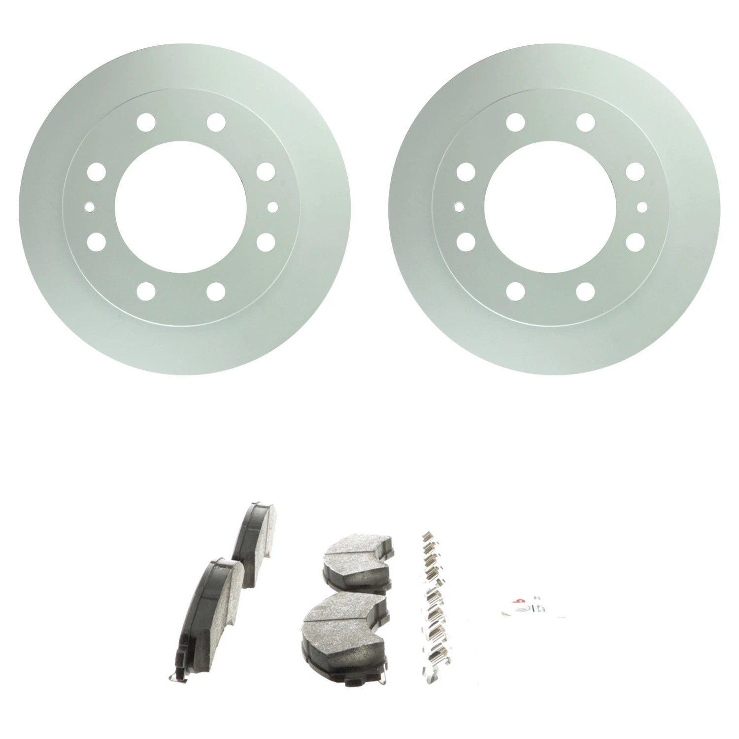 Set of 2 Bosch Quietcast Semi-Met Disc Brake Rotors for Express 2500 (2003–2023)
