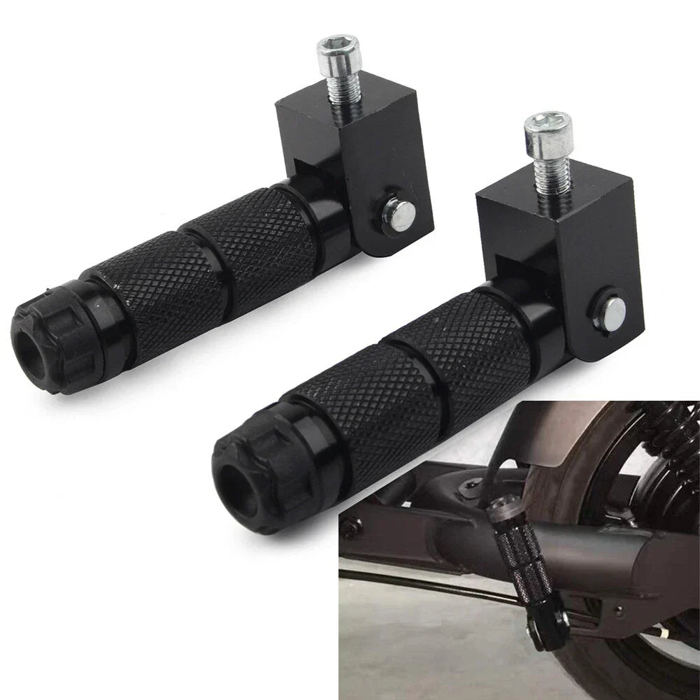 8mm Folding Footpegs for Motorcycle Universal Bicycle