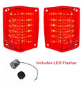LED Tail Light Kit with LED Flasher for Chevrolet El Camino (1970–1972)