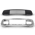 Front Lower Grille & Chrome Bumper Bezel for Jeep Grand Cherokee (2017–2022)