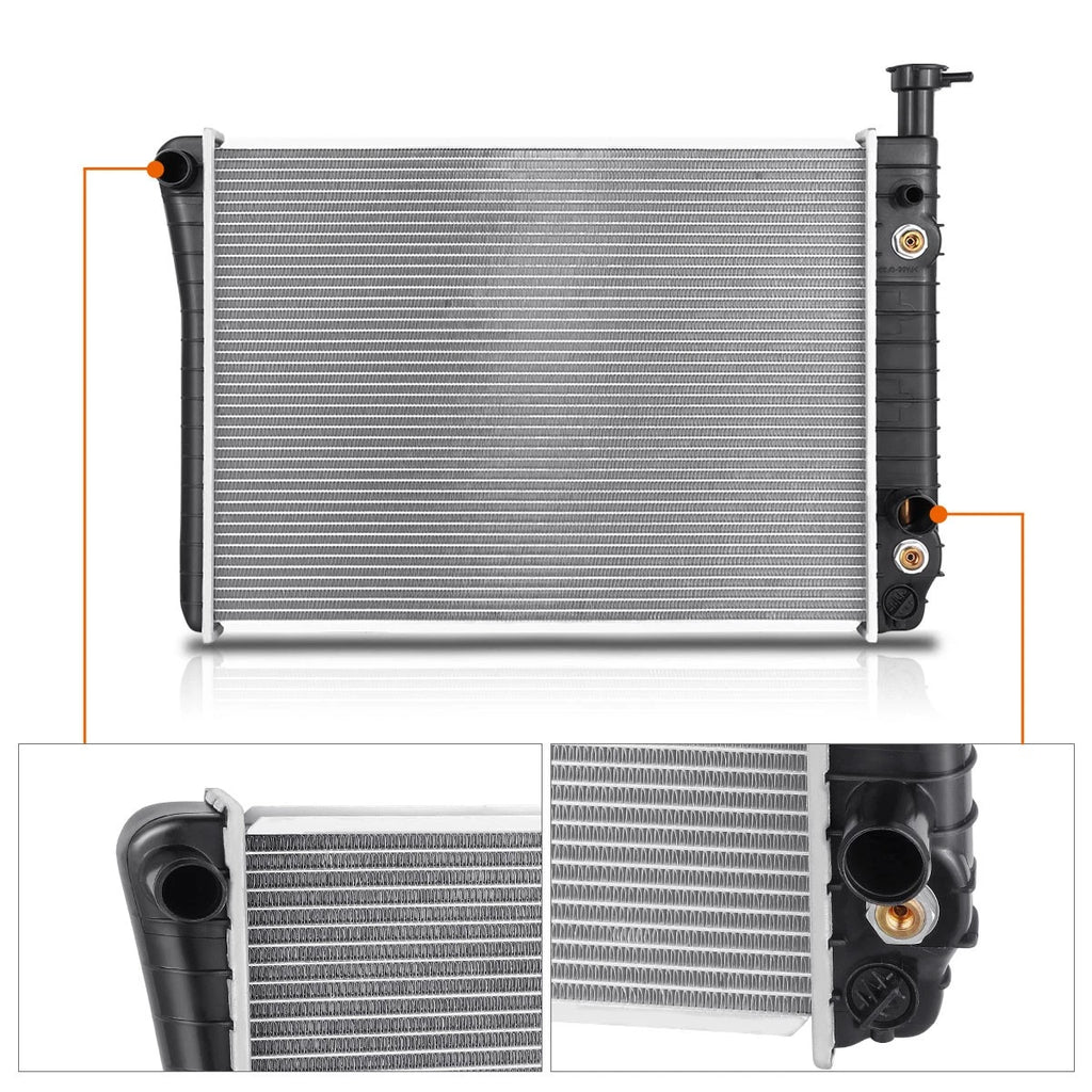OE Style Aluminum Radiator DPI-924 for Chevy Astro/GMC Safari (1985–1994)