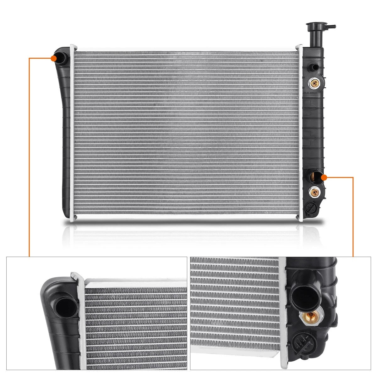 OE Style Aluminum Radiator DPI-924 for Chevy Astro/GMC Safari (1985–1994)