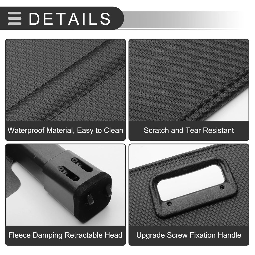 Retractable Cargo Cover for Audi Q7 (2007–2015) Carbon Fiber Black