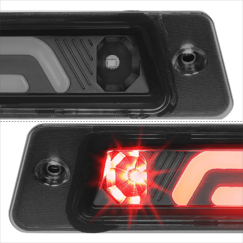3D LED Bar 3rd Tail Brake Light for Ford Mustang LX (1987–1993) Tinted