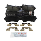 Set of 4 Bosch QuietCast Front Ceramic Brake Pads for Ford Fiesta (2011–2019)