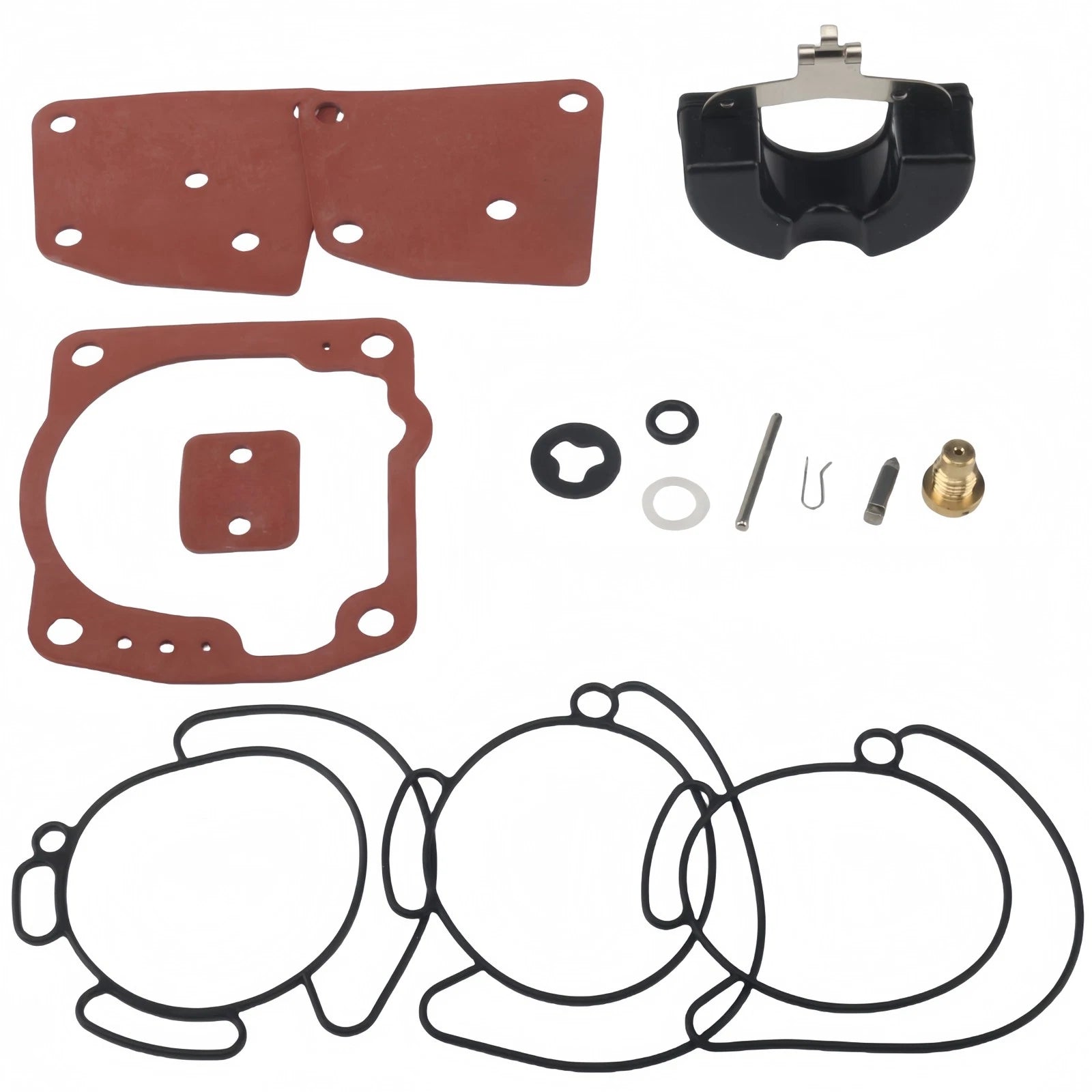 Carburetor Kit with Float for Evinrude Johnson 90-175 HP (1990–2000)