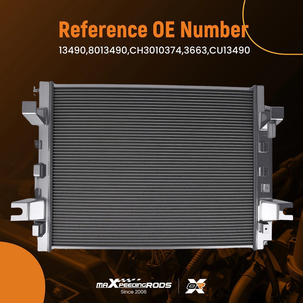 3-Row AT Radiator for Ram 2500/3500/4500/5500 6.7L (2013–2018) 52014720AA