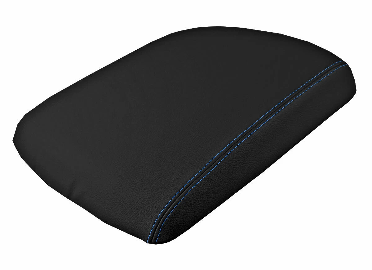 Armrest Cover for Dodge Ram (2009–2016) - Leather, Blue Stitch