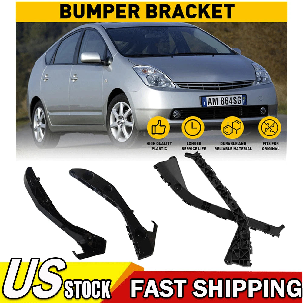 Set of 2 Front Rear Bumper Retainers for Toyota Prius (2004–2009)