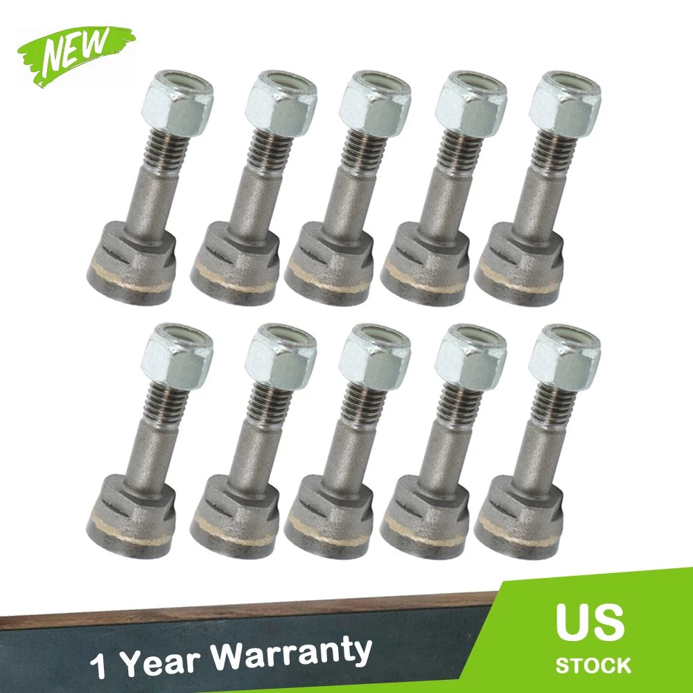 10 Pack Stump Grinder Teeth for Stump Removal (Compatible with 1100)