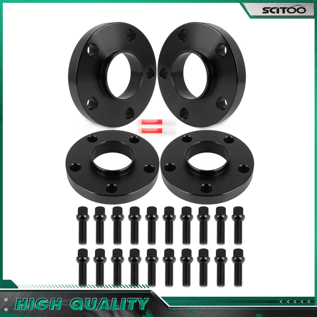 Set of 4 Hubcentric 20mm Wheel Spacers 5x112 for BMW X5 M3 M4 M5 M8 Mini Cooper