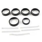 Air Conditioner Switch Knob Trim for Ford F150 XLT (2015-2020) Black