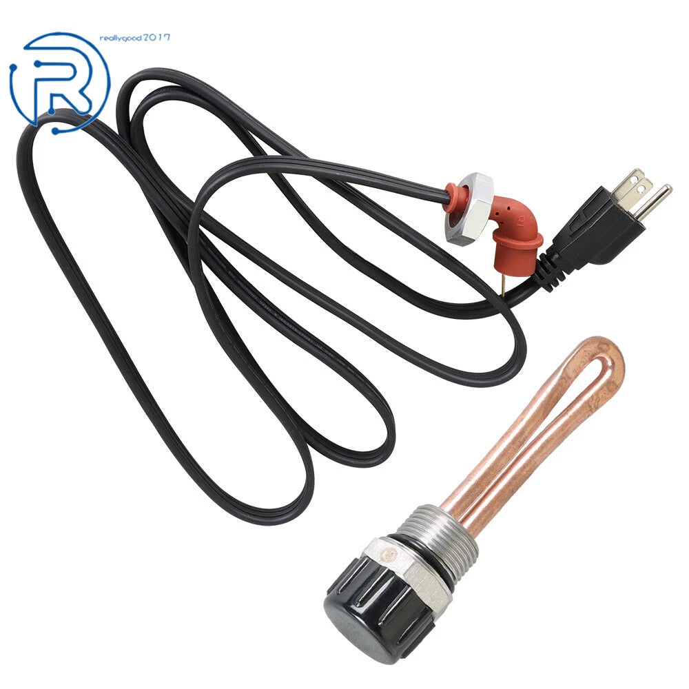 Engine Block Heater Element & Cord for Ford 6.0L Powerstroke (2003–2010)