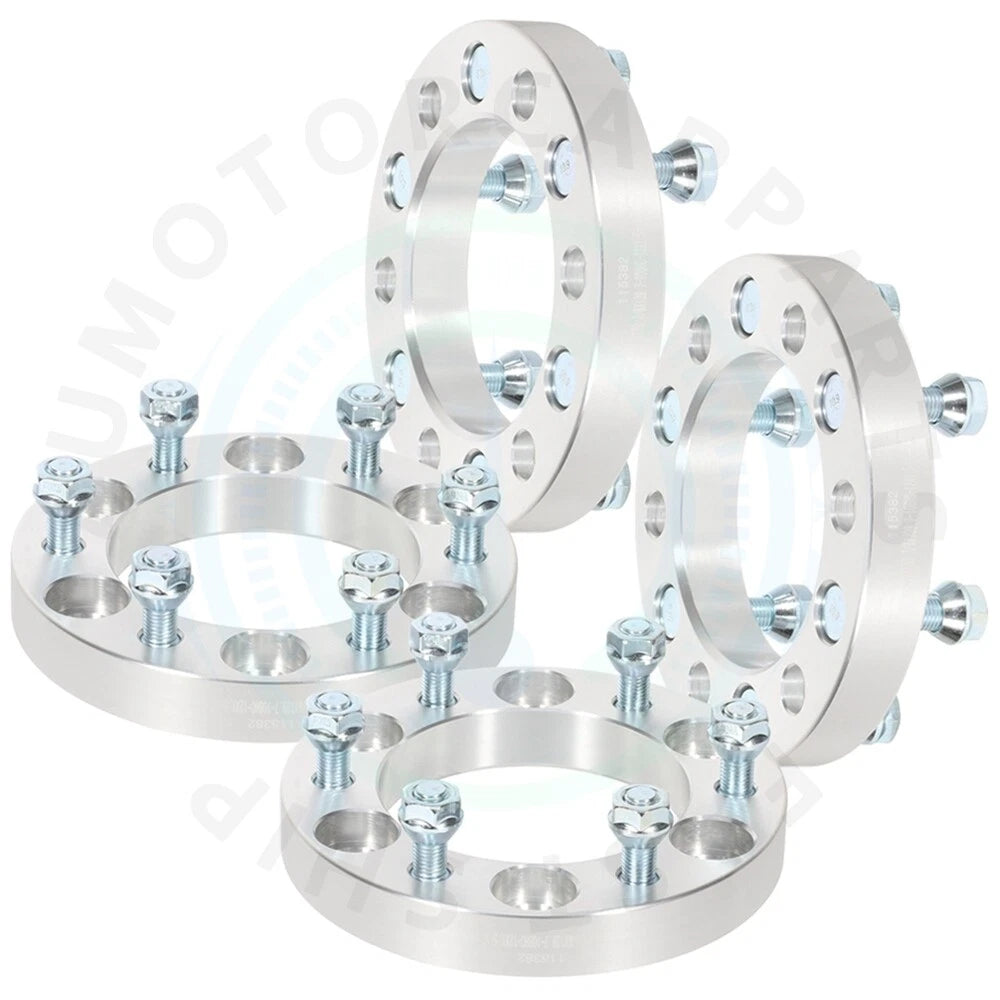 Set of 4 Wheel Spacers for Toyota 4Runner Tacoma (1" 6x5.5)