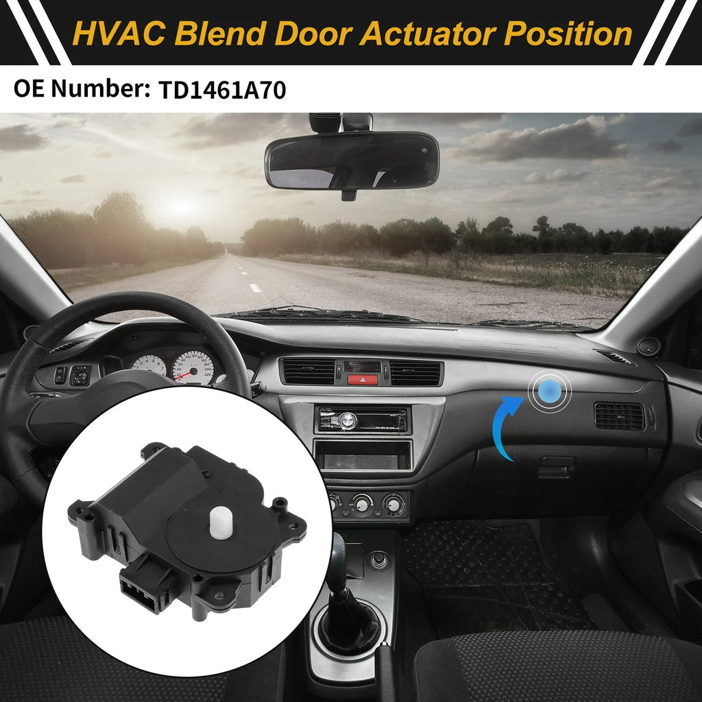 HVAC Heater Blend Door Actuator for Mazda CX-9 (2008–2015) No.TD1461A70