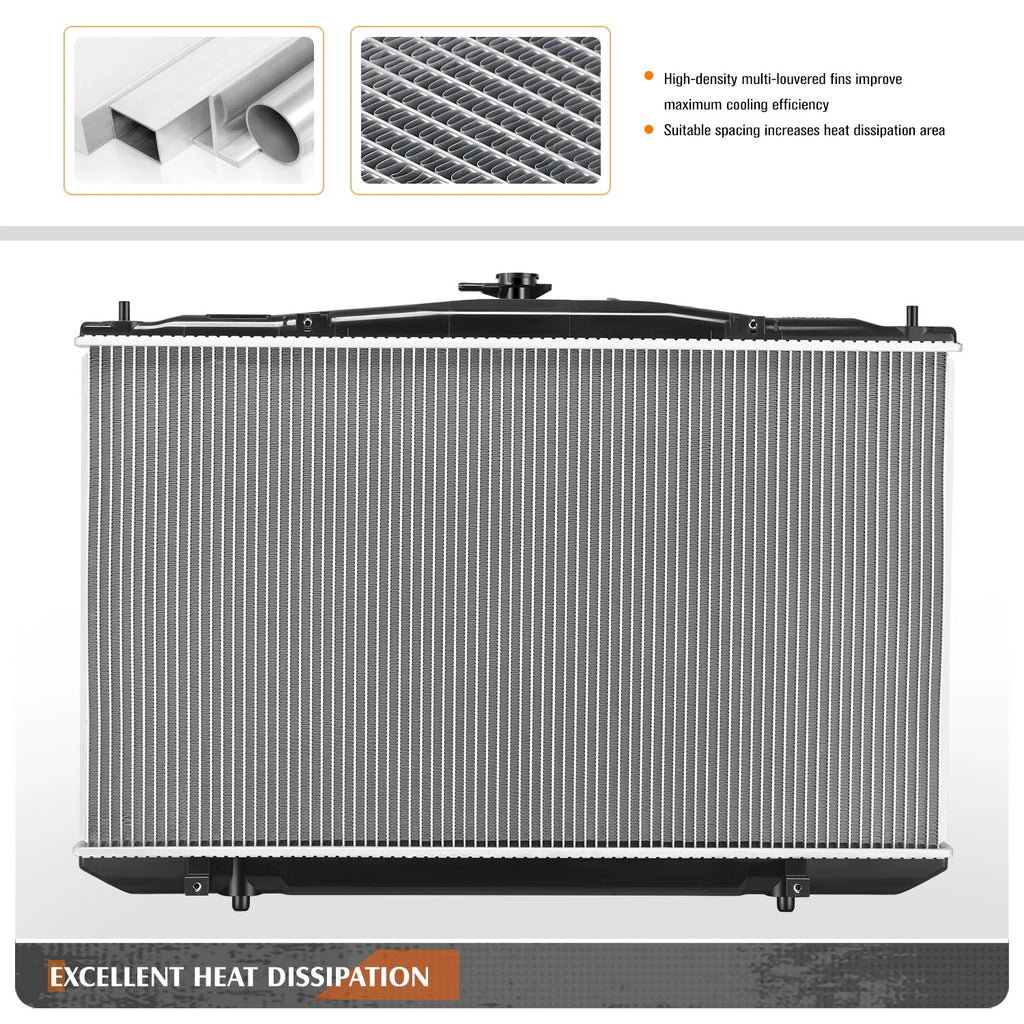 Aluminum Core Radiator DPI-13117 for Lexus RX350 RX450H/Toyota Sienna (2010–2016)