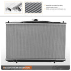 Aluminum Core Radiator DPI-13117 for Lexus RX350 RX450H/Toyota Sienna (2010–2016)