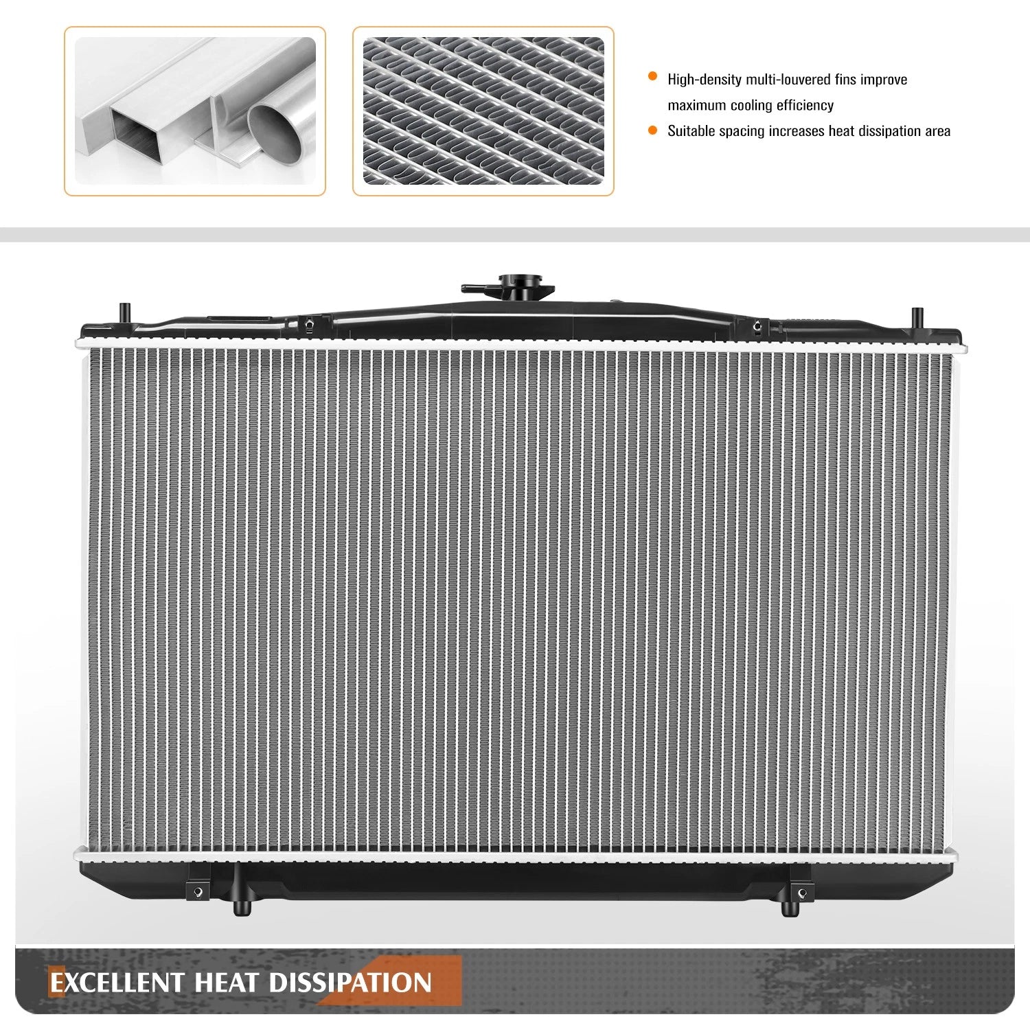 Aluminum Core Radiator DPI-13117 for Lexus RX350 RX450H/Toyota Sienna (2010–2016)