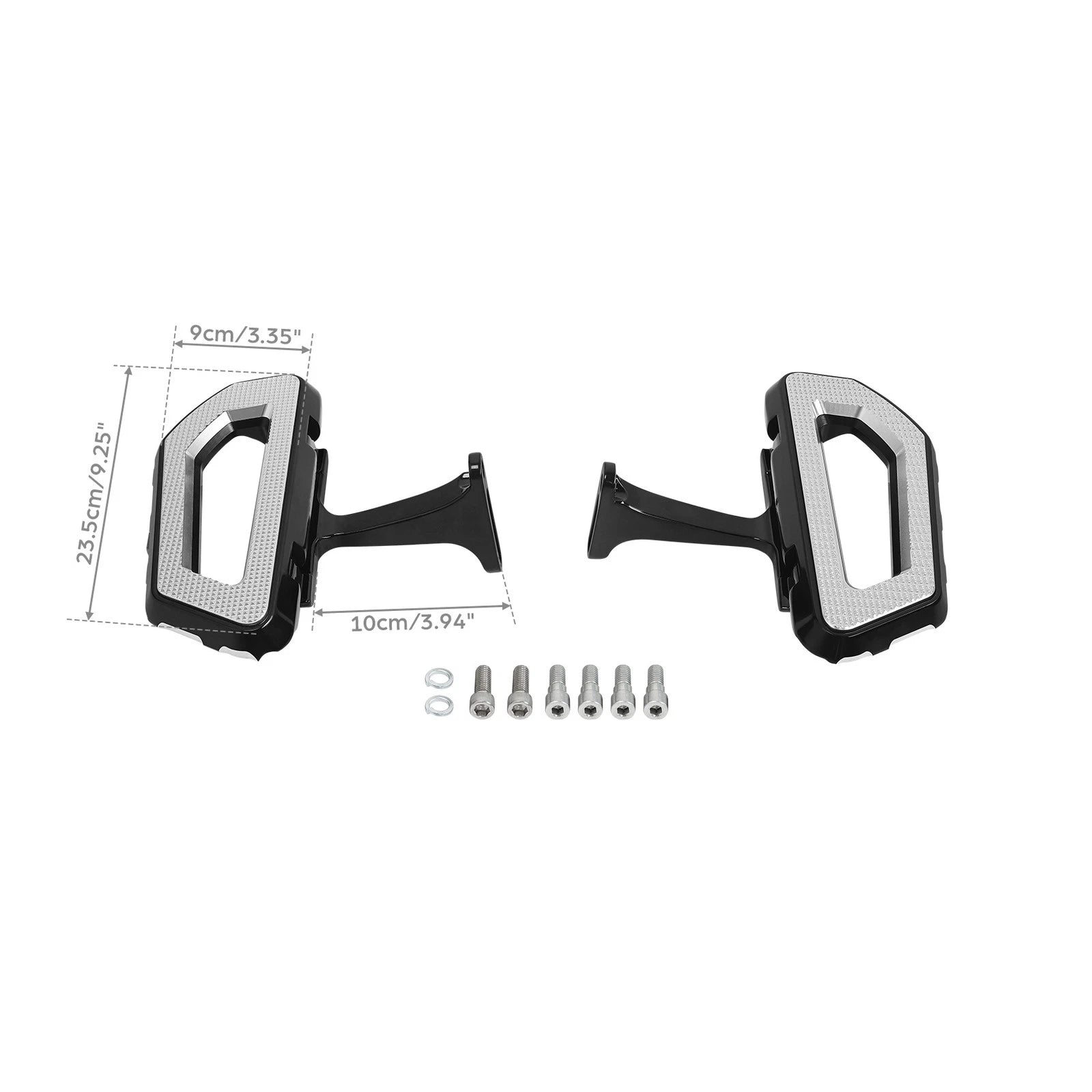 Passenger Floorboards Bracket Kit for Harley Road Street Glide (1993–2025)