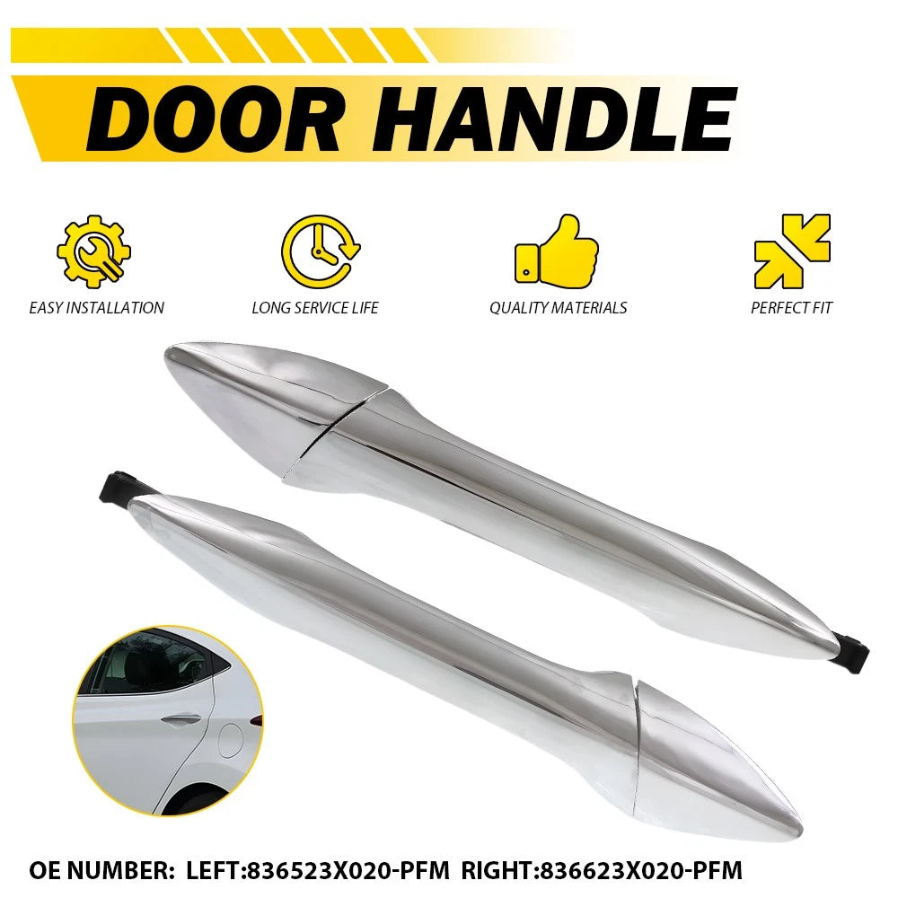 Exterior Door Handle for Hyundai Elantra (2011–2016) Rear Left/Right