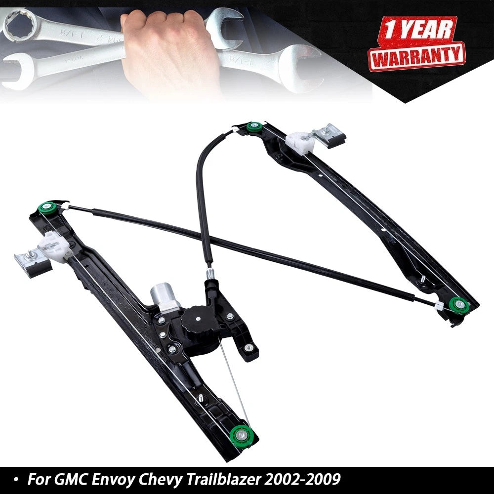 Power Window Regulator with Motor for Envoy Trailblazer (2002â2009)