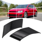 Glossy Black A Pillar Triangle Trim for