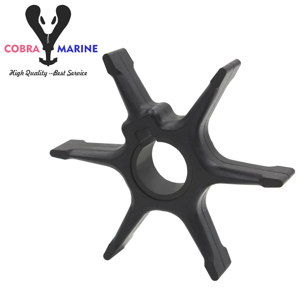 Water Pump Impeller for Suzuki Outboard 9.9 14 16 25 28 HP (2-Stroke) 17461-93004
