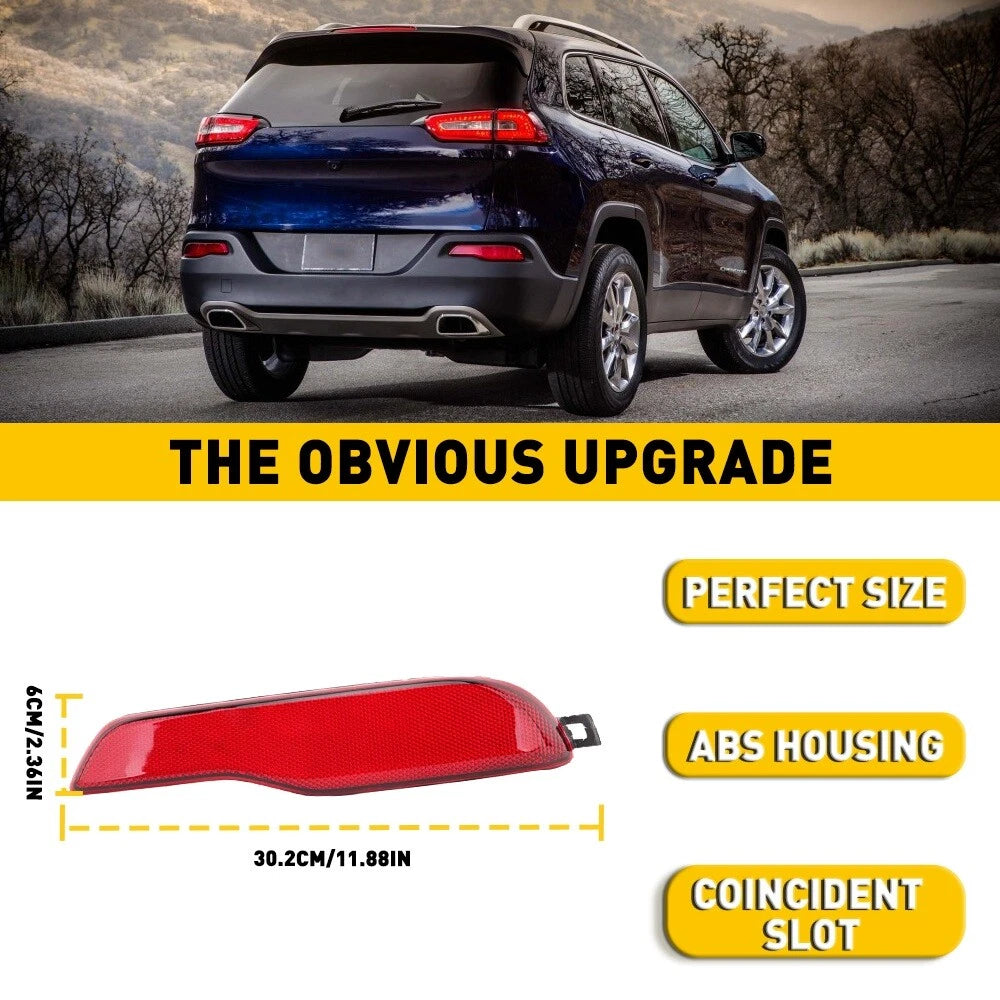 Right Side Rear Bumper Light Reflector for Jeep Cherokee (2014–2018)