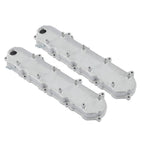 Silver Engine Valve Covers for Chevy LT Gen V 6.2L (2014-2023)