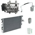 A C Compressor Kit with Condenser Replacement for Saturn Vue 3.5L (2002–2007)