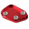 Red Kickstand Pad Extension for Honda CBR250RR (2017-2018)