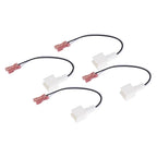 4pcs Speaker Adapter Cable for Nissan Quest Rogue Cube Titan Versa Xterra